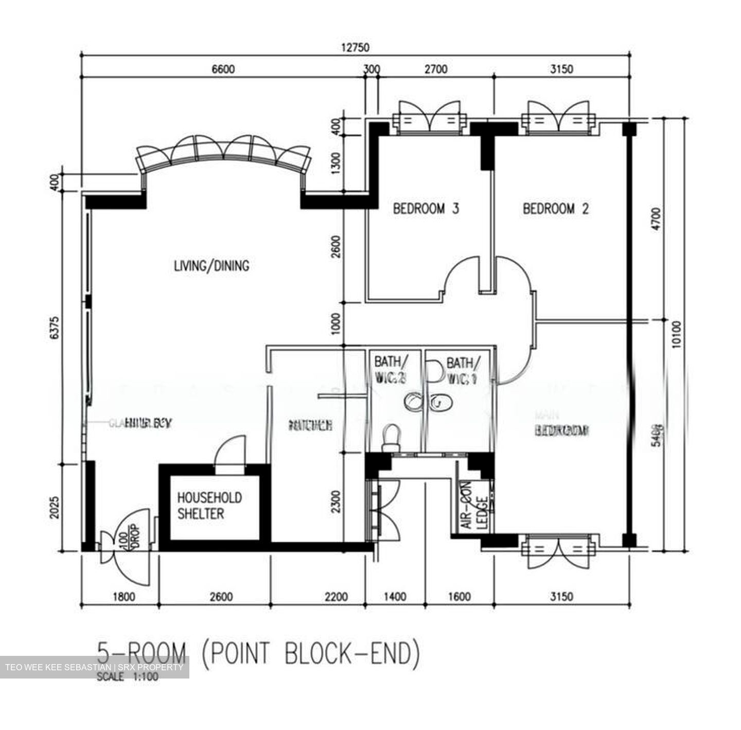 Blk 104A Edgefield Plains (Punggol), HDB 5 Rooms #524703021